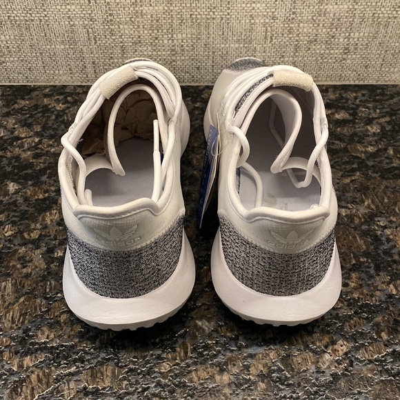 Adidas Ortholite Tubular Shadow Men’s size US 9 gray and white lace up sneaker - Picture 3 of 8